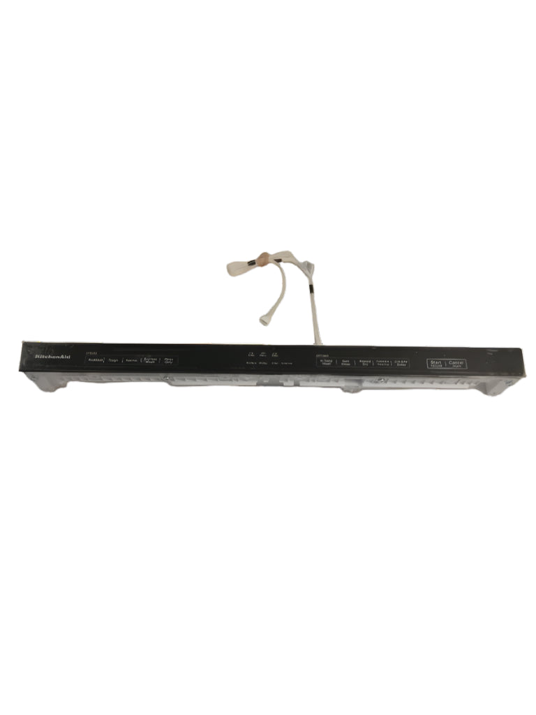 KitchenAid Dishwasher Control Panel (Black) W11622500 KitchenAid Dishwasher Control Panel (Black) W11622500